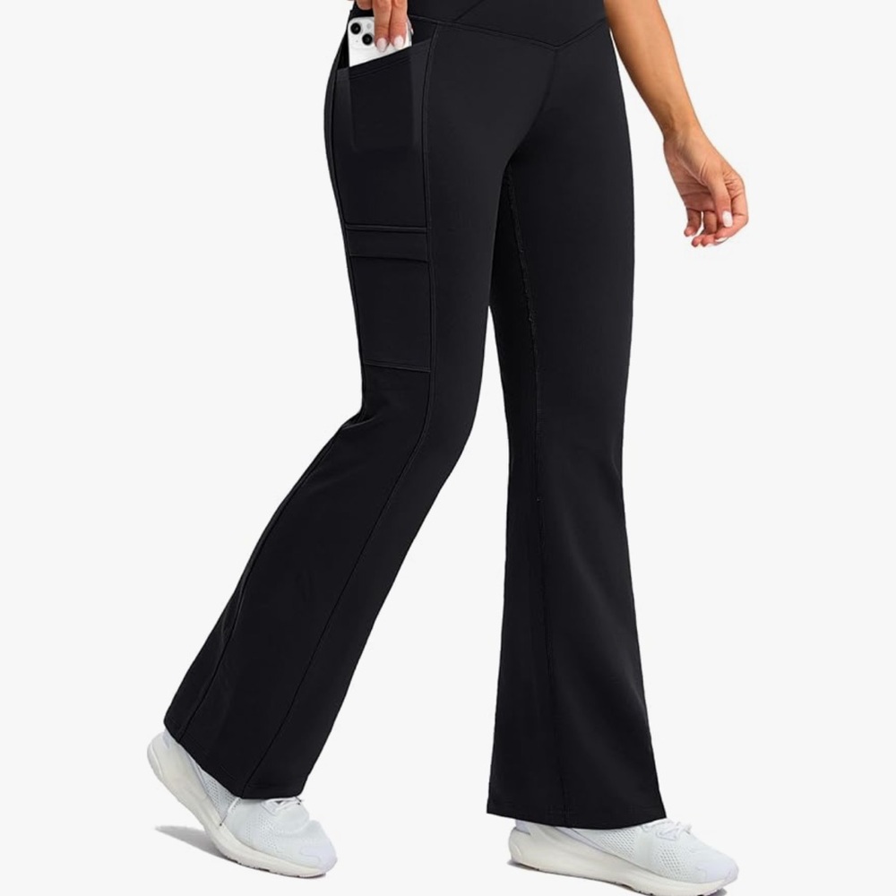 G Gradual Fleece Lined Pants Flare Leggings Snow Pants 29 Inseam XS